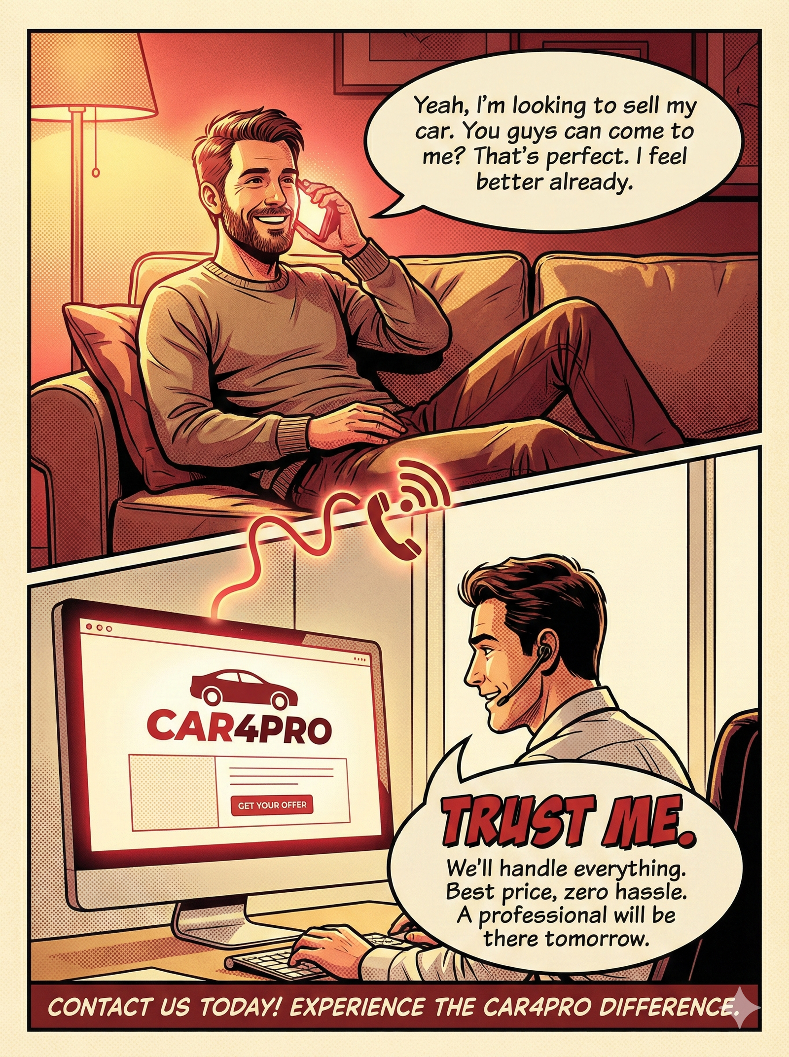 Appraise my car at home with Car4Pro