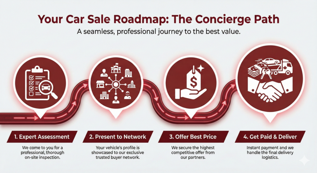 Sell car by car4pro roadmap